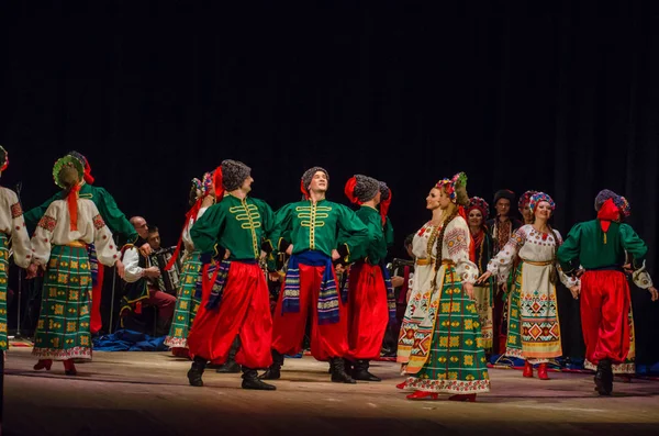 Dnipro Ukrayna Kasım 2018 Ulusal Gelenekleri Gümrük Folklor Topluluğu Slavutych — Stok fotoğraf