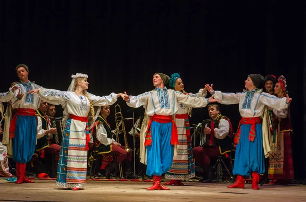 Dnipro Ukrayna Kasım 2018 Ulusal Gelenekleri Gümrük Folklor Topluluğu Slavutych — Stok fotoğraf