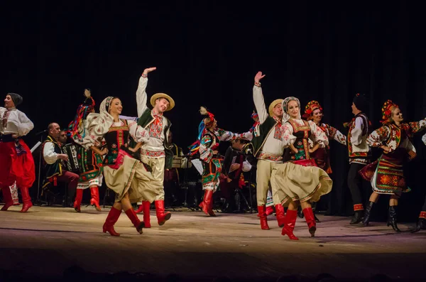 Dnipro Ukrayna Kasım 2018 Ulusal Gelenekleri Gümrük Folklor Topluluğu Slavutych — Stok fotoğraf