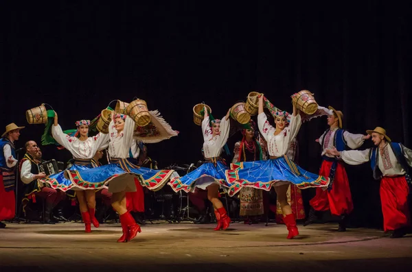 Dnipro Ukrayna Kasım 2018 Ulusal Gelenekleri Gümrük Folklor Topluluğu Slavutych — Stok fotoğraf