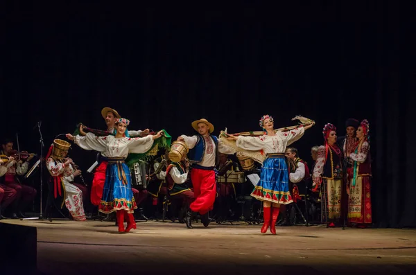 Dnipro Ukrayna Kasım 2018 Ulusal Gelenekleri Gümrük Folklor Topluluğu Slavutych — Stok fotoğraf