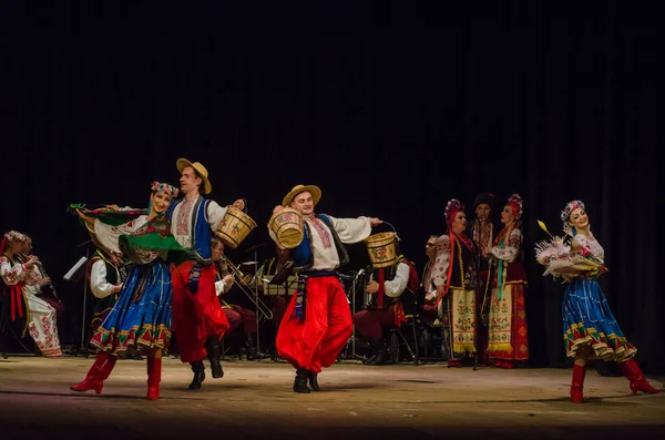 Dnipro Ukrayna Kasım 2018 Ulusal Gelenekleri Gümrük Folklor Topluluğu Slavutych — Stok fotoğraf