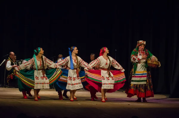 Dnipro Ukrayna Kasım 2018 Ulusal Gelenekleri Gümrük Folklor Topluluğu Slavutych — Stok fotoğraf