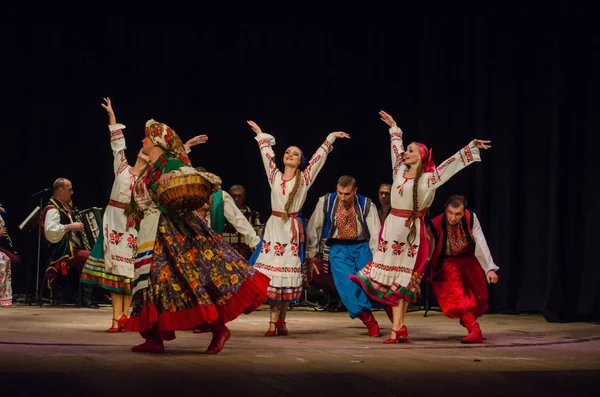 Dnipro Ukrayna Kasım 2018 Ulusal Gelenekleri Gümrük Folklor Topluluğu Slavutych — Stok fotoğraf