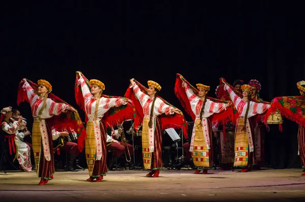 Dnipro Ukrayna Kasım 2018 Ulusal Gelenekleri Gümrük Folklor Topluluğu Slavutych — Stok fotoğraf