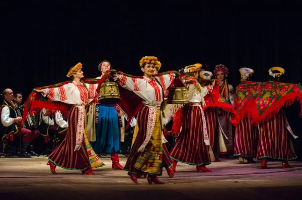 Dnipro Ukrayna Kasım 2018 Ulusal Gelenekleri Gümrük Folklor Topluluğu Slavutych — Stok fotoğraf