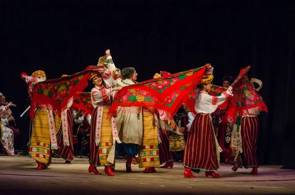 Dnipro Ukrayna Kasım 2018 Ulusal Gelenekleri Gümrük Folklor Topluluğu Slavutych — Stok fotoğraf