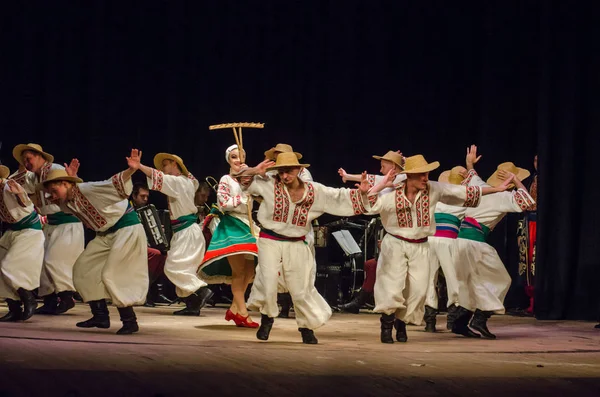 Dnipro Ukrayna Kasım 2018 Ulusal Gelenekleri Gümrük Folklor Topluluğu Slavutych — Stok fotoğraf