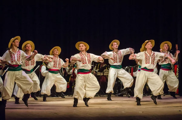 Dnipro Ukrayna Kasım 2018 Ulusal Gelenekleri Gümrük Folklor Topluluğu Slavutych — Stok fotoğraf