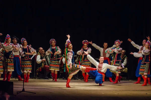 Dnipro Ukrayna Kasım 2018 Ulusal Gelenekleri Gümrük Folklor Topluluğu Slavutych — Stok fotoğraf