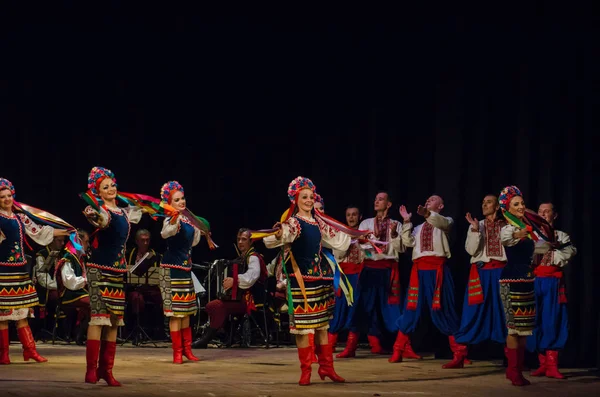 Dnipro Ukrayna Kasım 2018 Ulusal Gelenekleri Gümrük Folklor Topluluğu Slavutych — Stok fotoğraf