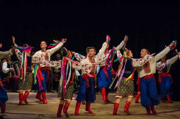 Dnipro Ukrayna Kasım 2018 Ulusal Gelenekleri Gümrük Folklor Topluluğu Slavutych — Stok fotoğraf