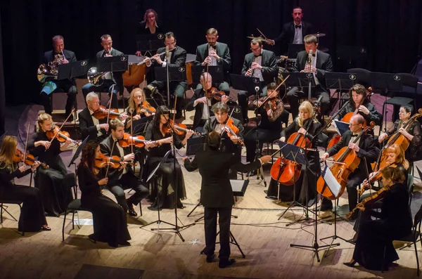 Dnipro Ucrânia Decber 2018 Quatro Seasons Chamber Orchestra Maestro Principal — Fotografia de Stock