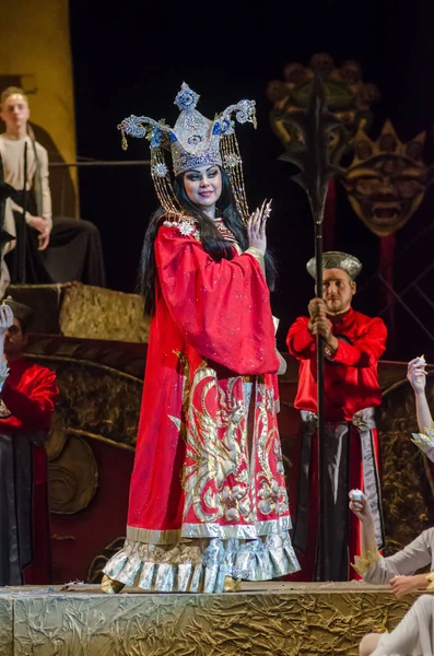 Ντνίπρο Στην Ουκρανία Δεκεμβρίου 2018 Κλασική Όπερα Του Giacomo Puccini — Φωτογραφία Αρχείου