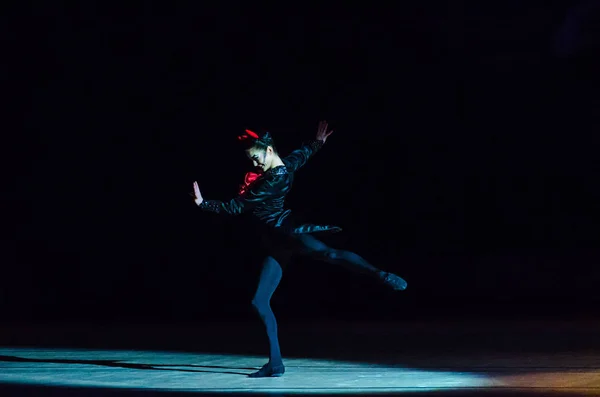 Dnipro Ukraine Janvier 2018 Nuit Avant Ballet Noël Interprété Par — Photo