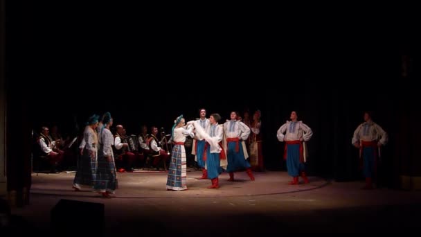 Днипро Украина Ноября 2018 Года Национальные Традиции Обычаи Обряды Украинского — стоковое видео