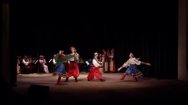 Dnipro Ucraina Novembre 2018 Tradizioni Nazionali Costumi Riti Del Popolo — Video Stock
