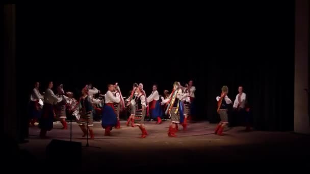 Dnipro Ukraine November 2018 Nationale Traditionen Bräuche Und Riten Des — Stockvideo