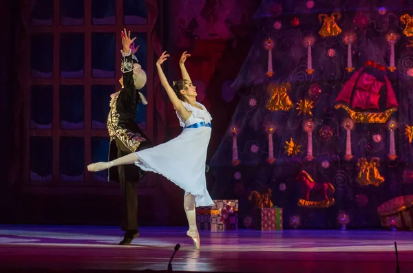 Dněpr Ukrajina Února 2019 Balet Louskáček Prováděné Dněpr Divadlo Opery — Stock fotografie