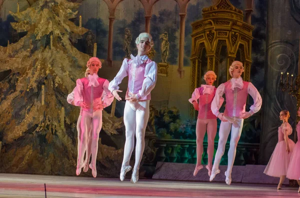 Dnipro Ucrania Febrero 2019 Ballet Cascanueces Interpretado Por Miembros Del — Foto de Stock