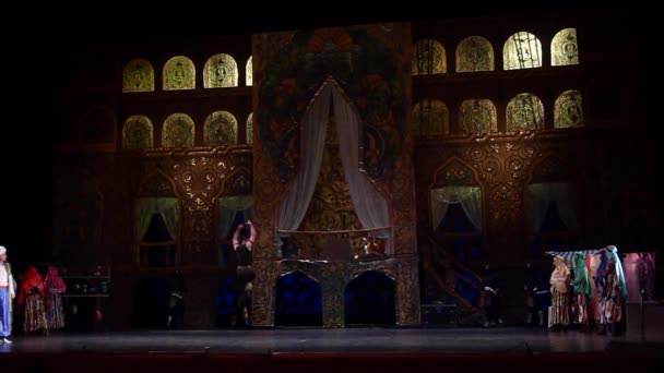 Dnyipro Ukrajna Március 2019 Klasszikus Balett Corsair Végzi Dnipro Opera — Stock videók