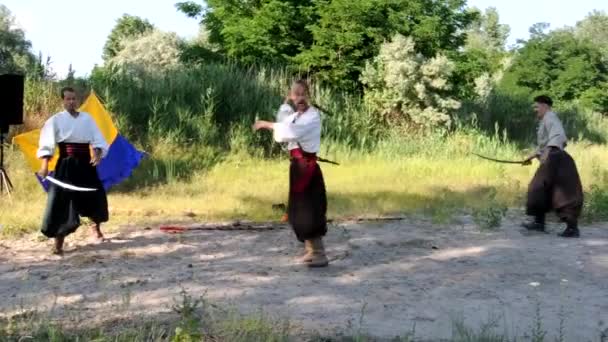 Dnipro Ukraine June 2020 National Traditions Customs Rites Ukrainian People — Stock Video