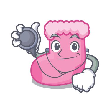 çorap karakter karikatür tarzı vektör çizim