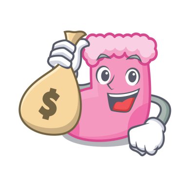 çorap karakter karikatür tarzı vektör çizim