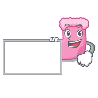 çorap karakter karikatür tarzı vektör çizim