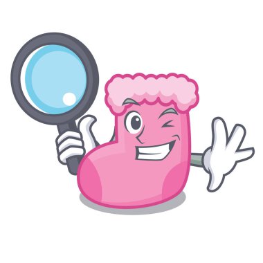 çorap karakter karikatür tarzı vektör çizim