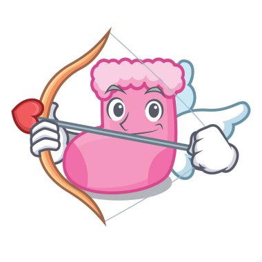 çorap karakter karikatür tarzı vektör çizim