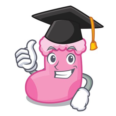 çorap karakter karikatür tarzı vektör çizim