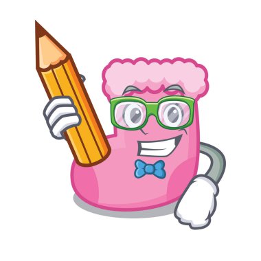 çorap karakter karikatür tarzı vektör çizim