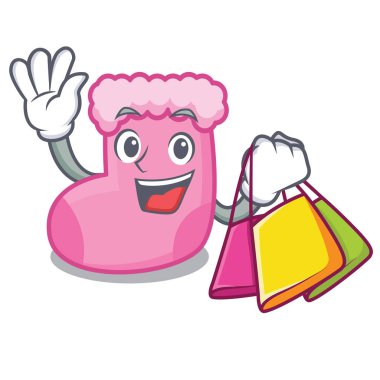 çorap karakter karikatür tarzı vektör çizim