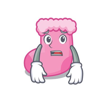 çorap maskot karikatür tarzı vektör çizim