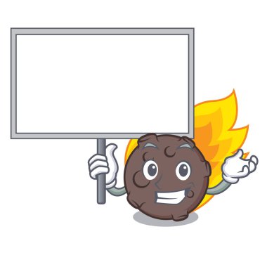 Yönetim Kurulu göktaşı karakter karikatür tarzı vektör çizim getirmek