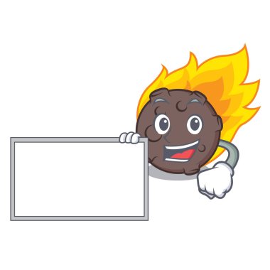 Yönetim Kurulu göktaşı karakter karikatür tarzı vektör çizim ile