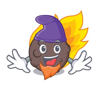 Elf göktaşı karakter karikatür tarzı vektör çizim