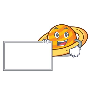 Yönetim Kurulu gezegen mikroblog karakter karikatür vektör çizim ile