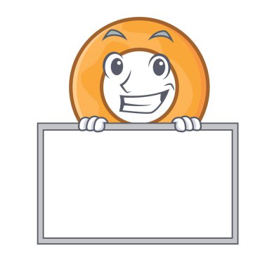 Yönetim Kurulu soğan halkası karakter karikatür vektör çizim ile sırıtarak