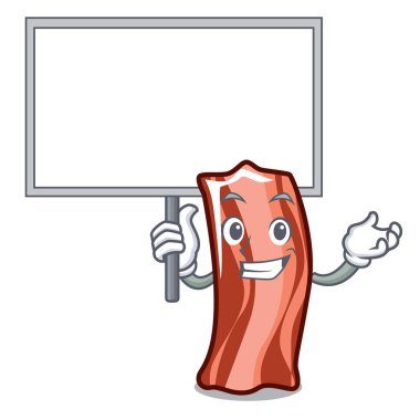 Karakter karikatür tarzı vektör çizim kurulu kaburga getirmek