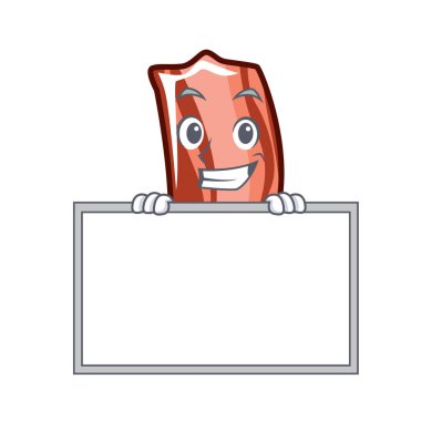 Yönetim Kurulu kaburga karakter karikatür tarzı vektör çizim ile sırıtarak