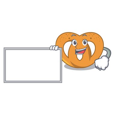 Tahta çubuk kraker karakter karikatür tarzı vektör çizim ile