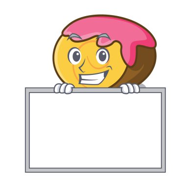 Yönetim Kurulu İsviçre rulo karakter karikatür vektör çizim ile sırıtarak