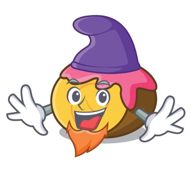 Elf İsviçre rulo karakter karikatür vektör çizim