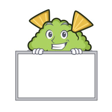 Yönetim Kurulu guacamole karakter karikatür tarzı vektör çizim ile sırıtarak