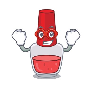 Süper kahraman oje karakter karikatür vektör çizim