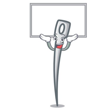 Yönetim Kurulu iğne karakter karikatür tarzı vektör çizim