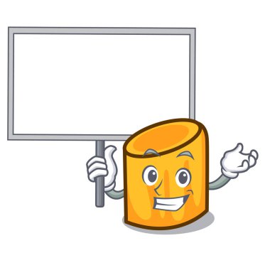 Yönetim Kurulu rigatoni karakter karikatür tarzı vektör çizim getirmek