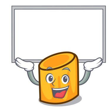 Yönetim Kurulu rigatoni karakter karikatür tarzı vektör çizim